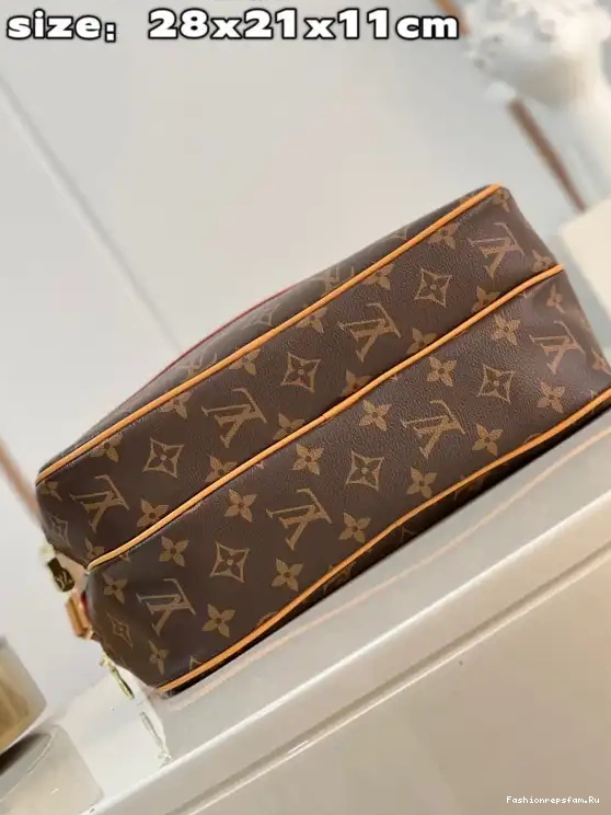FS CHEAP bag-28*21*11CM LOUIS VUITTON REPORTER 0704